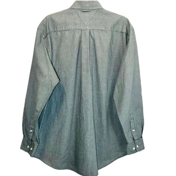 Tommy Hilfiger Mini Houndstooth in Hunter Green/White Men’s M - Picture 4 of 6